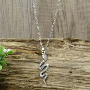 Retro Serpent Snake Necklace